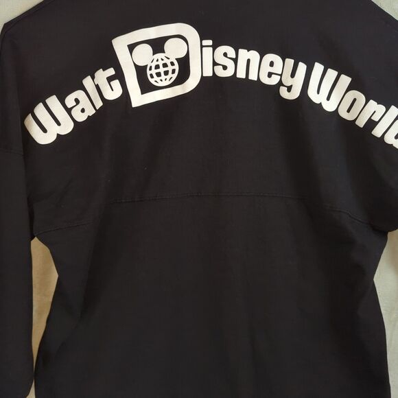 Walt Disney World Spirit Jersey Adult Extra Large Black White Mickey Mouse - Picture 4 of 8